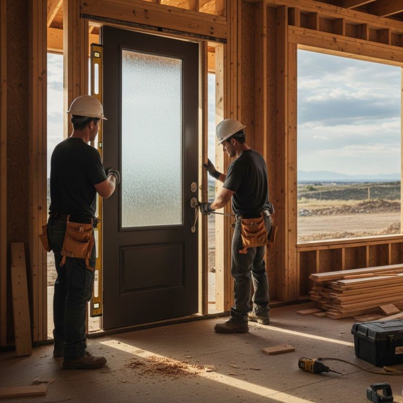 Fiberglass Door Installation