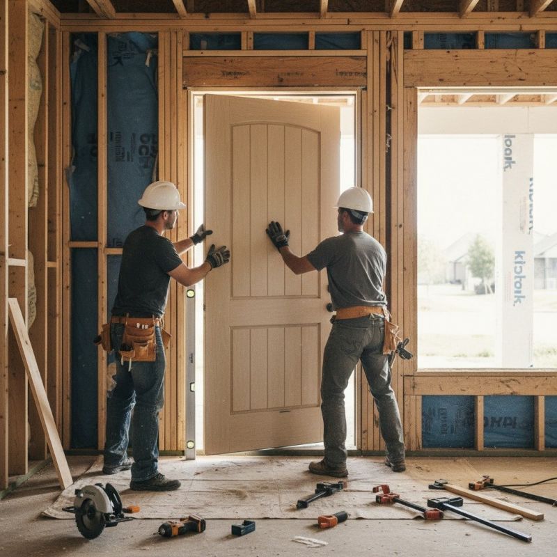 Solid Wood Door Installation